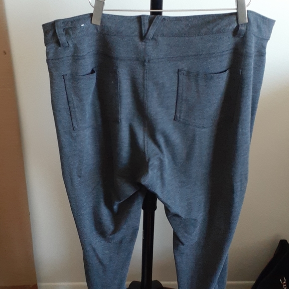 Maurice's Women's Stone Grey Full Length Everyday Leggings - Size XL Short - Picture 3 of 7
